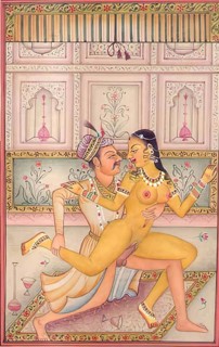 Depiction of an erotic scene