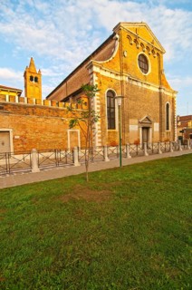 Venice Italy Santa Maria maggiore penitentiary jail building view