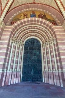 Romanesque entrance portal from Speyer Cathedral