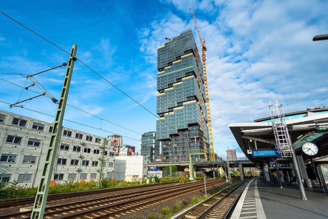 Edge East Side Tower construction site