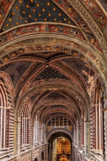 View of the interior of the Cathedral from the Gate of Heaven