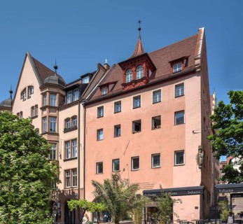Historic ornamental oriel