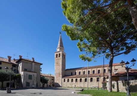 Campo Patriarca Elia with Basilica of Sant Eufemia