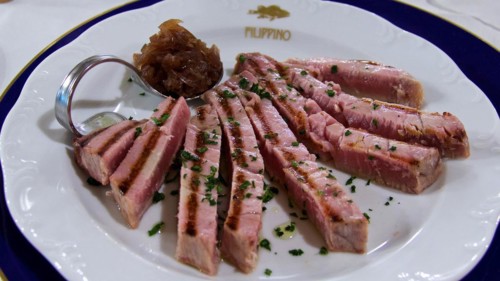 Tuna fillet strips