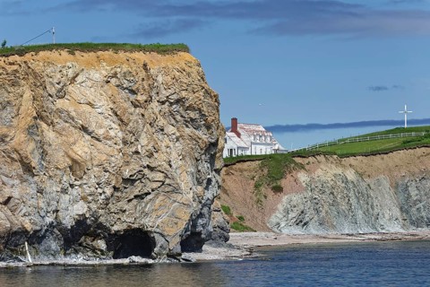 House on cliffs
