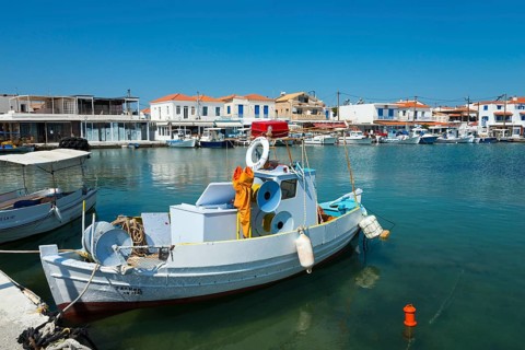 Ships in the harbour