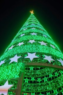 Main Christmas tree of Lisbon