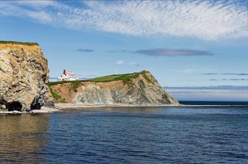 House on cliffs