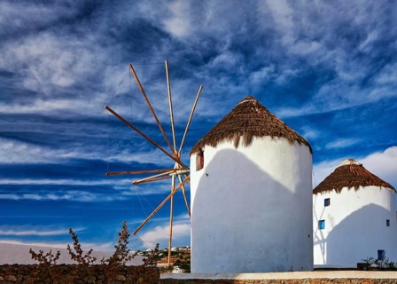 Famous tourist attraction of Mykonos