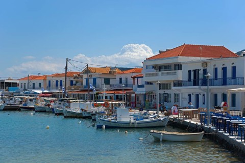 Ships in the harbour