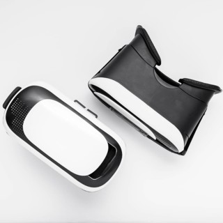 Top view arrangement with vr glasses