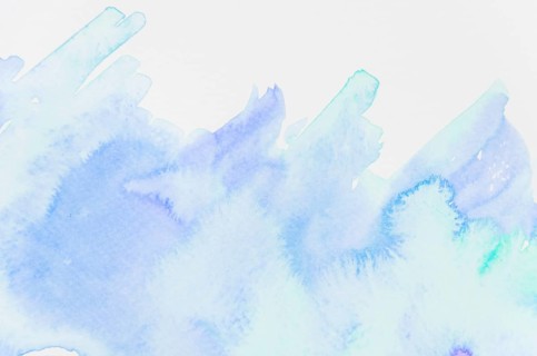 Blue green real watercolor texture backdrop