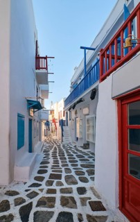 Classic and traditional narrow streets