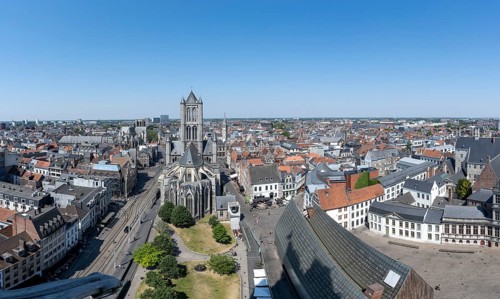View of the Old Town and Saint Nicholas Church
