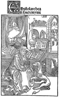 St Jerome in his study