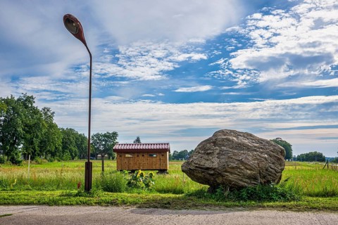 Erratic block in Hohenstein