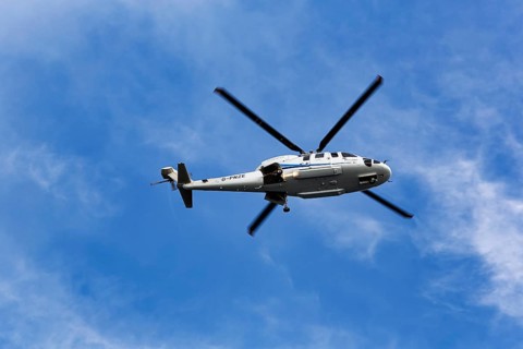Helicopter Starspeed from the Isles of Scilly