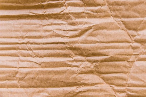 Crinkled cardboard texture