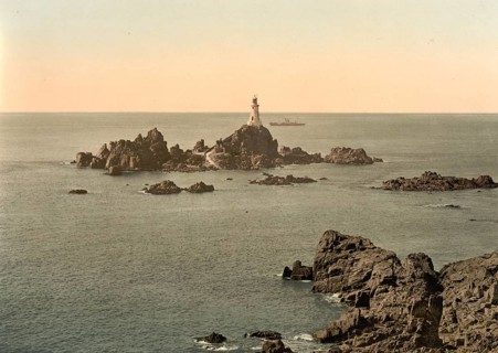 Corbierre lightbouse in Jersey