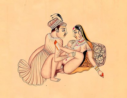 Depiction of an erotic scene