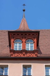 Historic ornamental oriel