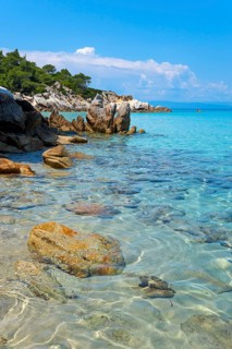 Rocks in the sea