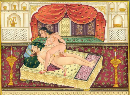 Depiction of an erotic scene