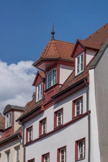Historic roof elevator bay