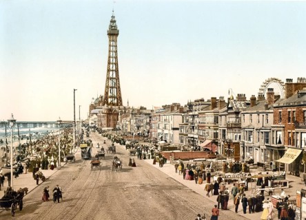 The tower in Blackpool