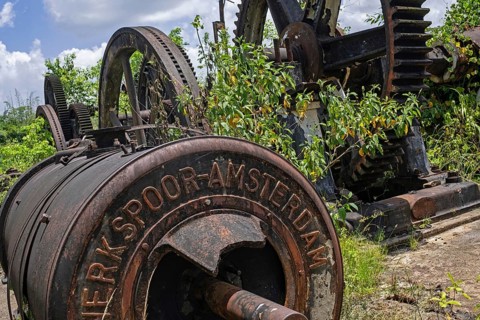 Remnant of the old factory at Marienburg