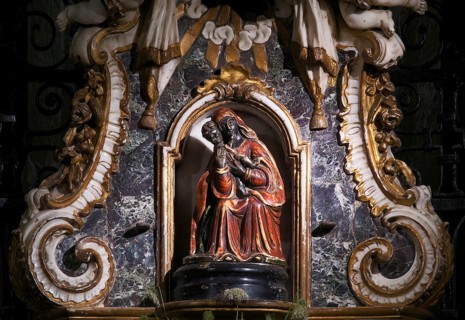 Interior view Black Madonna