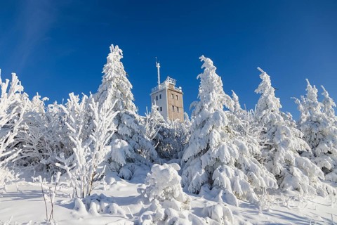 Winter on the Fichtelberg