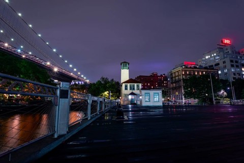 Night views on DUMBO