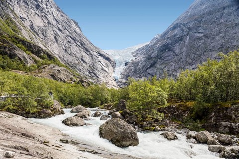Briksdal Glacier