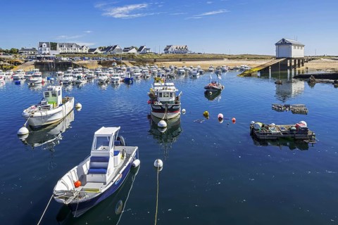SNSM lifeboat station at the port