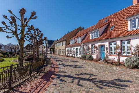 Historic fishing village Holm