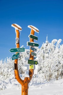 Winter on the Fichtelberg