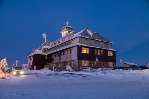 Winter on the Fichtelberg