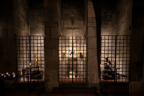 Interior view of Martyrion