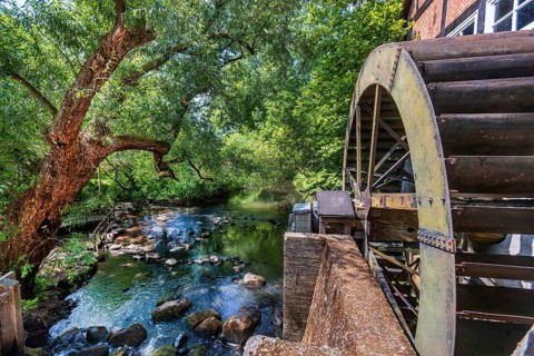 Historic water mill of Stuckenborstel