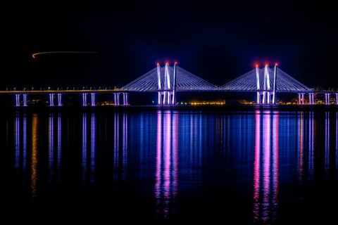 View on The Tappan Zee Bridge