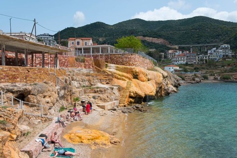 Thermal spring water