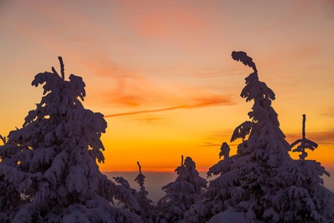 Winter on the Fichtelberg