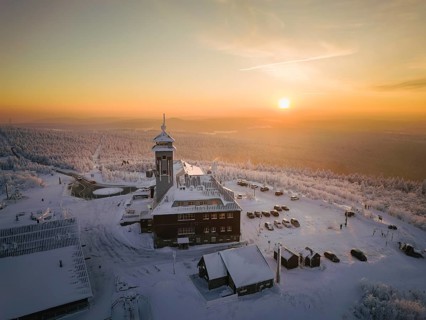 Winter on the Fichtelberg