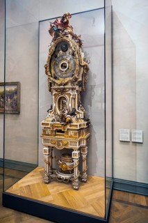 Astronomical grandfather clock c. 1769