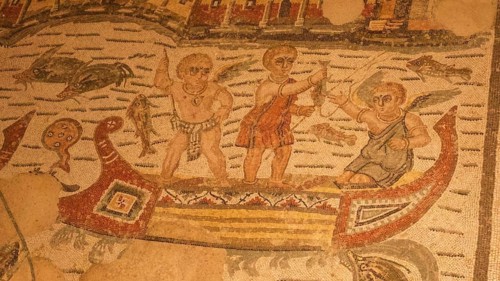 Youths on a Boat