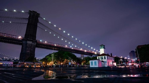 Night views on DUMBO