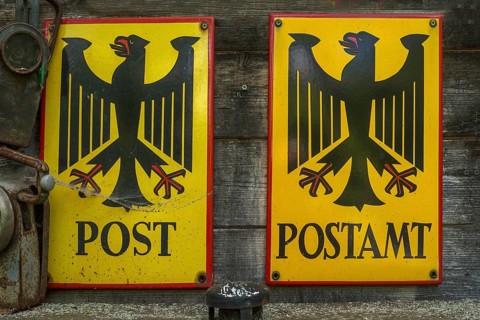 Old tin signs