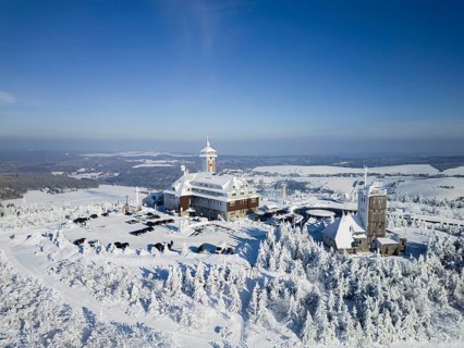 Winter on the Fichtelberg