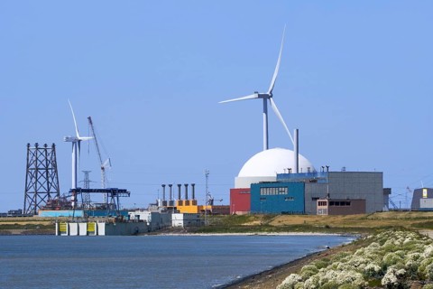 Borssele Nuclear Power Station with pressurised water reactor
